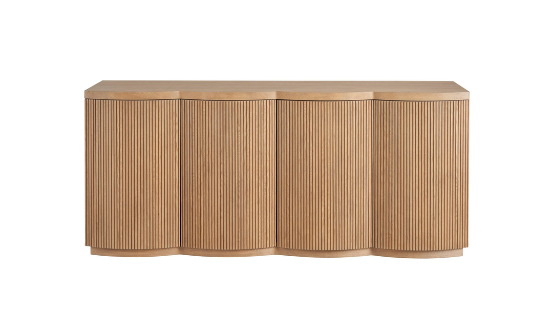 Universal Furniture Modern Lumi Wooden Credenza With Natural Oak-jennifer furniture