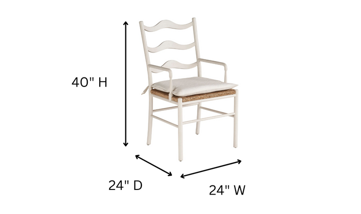 Universal Furniture Morada Arm Chair in White-jennifer furniture