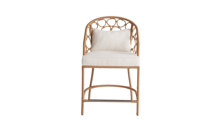 Universal Furniture Pebble Rattan Counter Chair in Brown-jennifer furniture