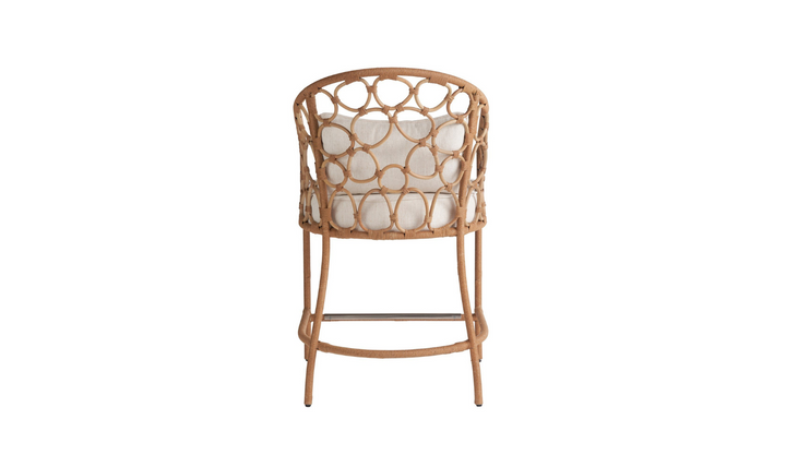 Universal Furniture Pebble Rattan Counter Chair