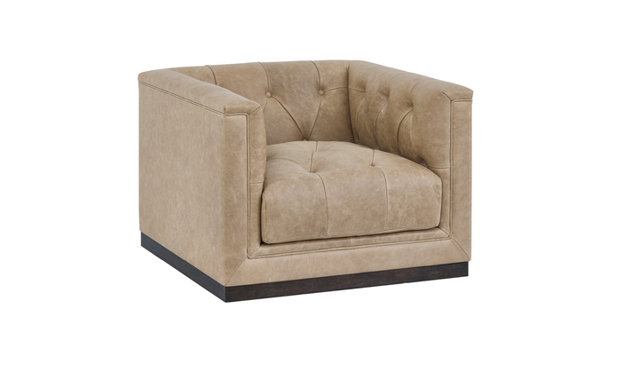 Universal Furniture Quinn Leather Swivel Chair