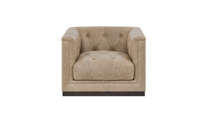 Universal Furniture Quinn Leather Swivel Chair