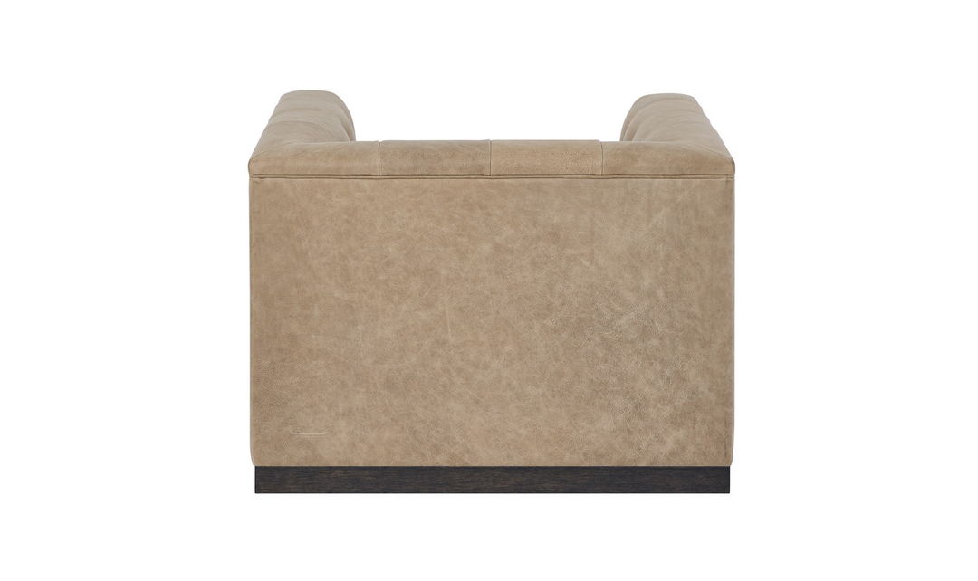 Universal Furniture Quinn Leather Swivel Chair