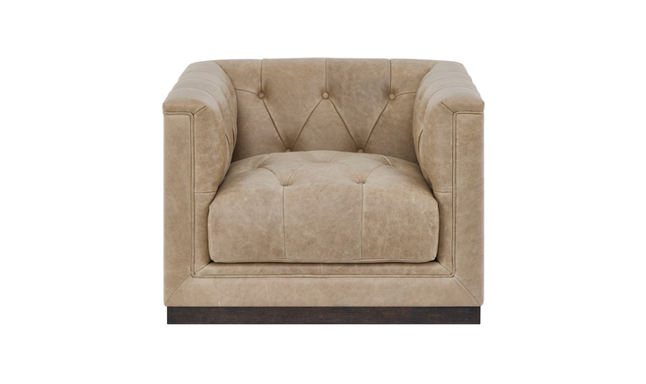 Universal Furniture Quinn Leather Swivel Chair