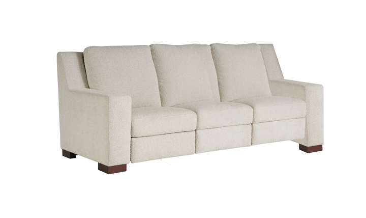 Universal Furniture Rhodes 3-Seater Power Recliner Fabric Sofa in Snow-Jennifer Furniture
