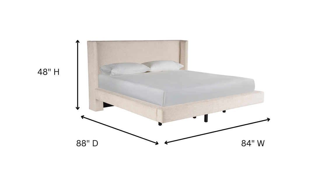 Universal Furniture Sainte-Ann Upholstered King Bed-jennifer furniture