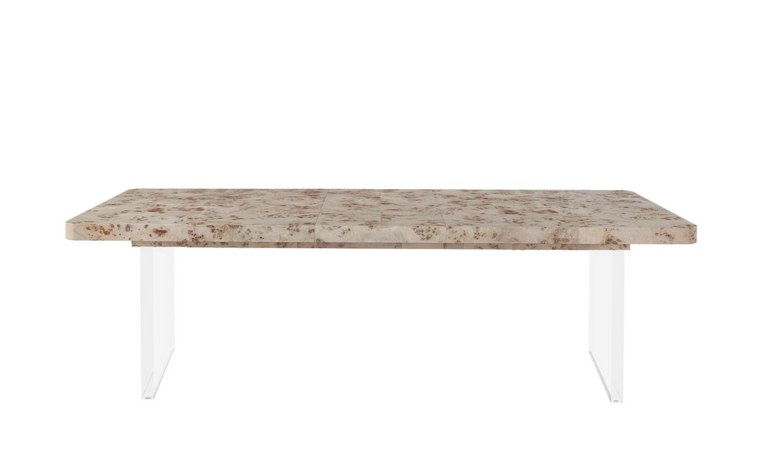 Universal Furniture Tranquility Dining Table With Mappa Burl Finish
