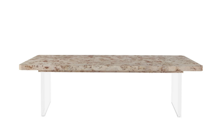 Universal Furniture Tranquility Dining Table With Mappa Burl Finish
