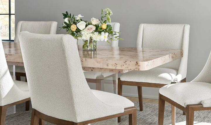 Universal Furniture Tranquility Dining Table With Mappa Burl Finish