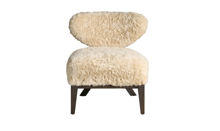 Universal Furniture Tremont Beige Accent Chair with Onyx Finish-Jennifer Furniture