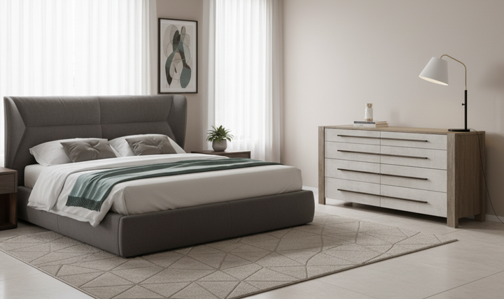 Universal Furniture Vista Wooden Drawer Dresser With Weathered Oak-jennifer furniture