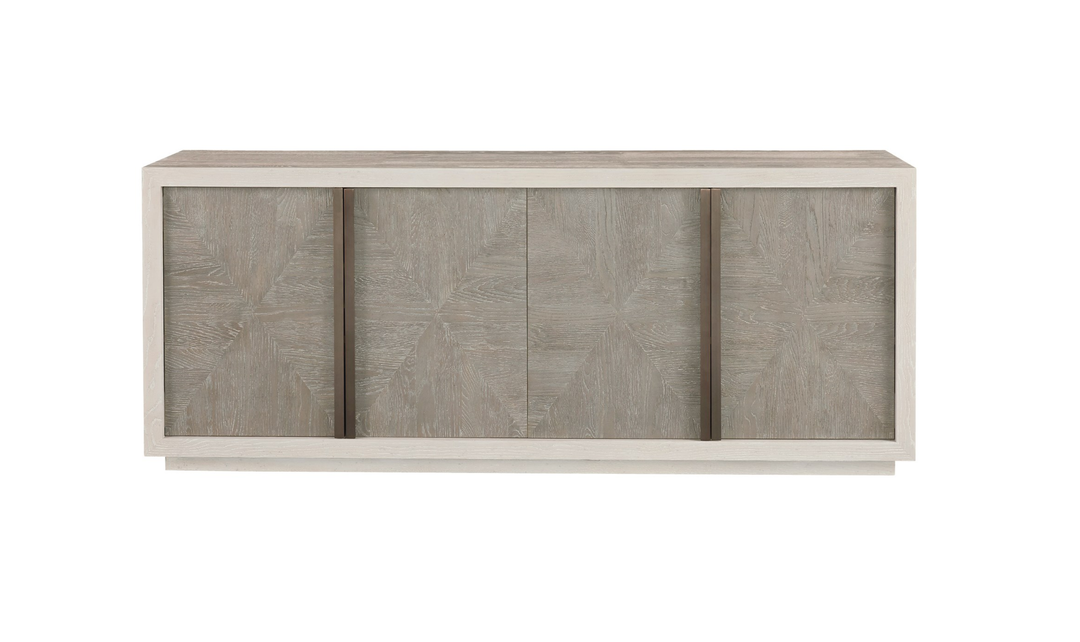 Universal Furniture Wooden Brinkley Credenza in brown