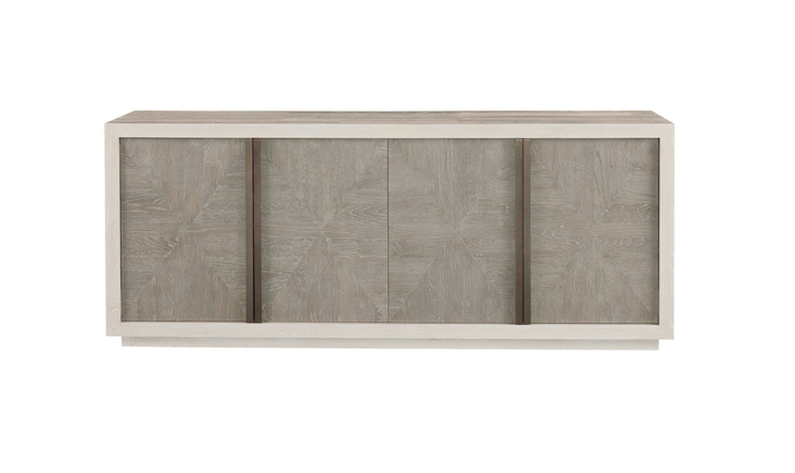 Universal Furniture Wooden Brinkley Credenza in brown