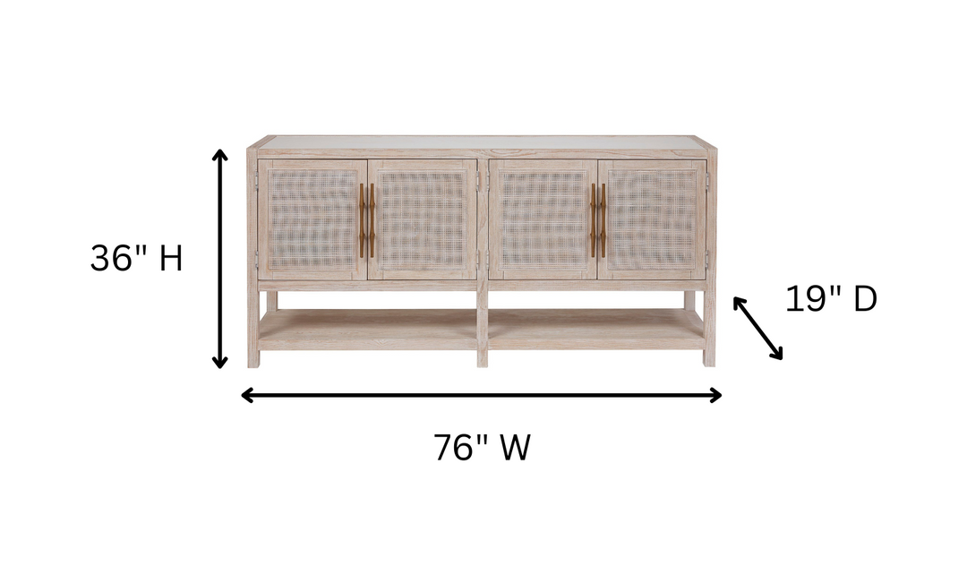 Universal Getaway Wooden Buffet With Bronze Hardware-jennifer furniture