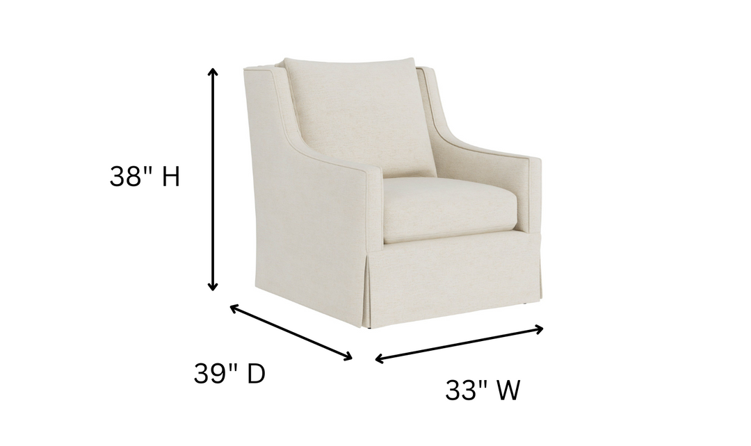 Universal Hudson Swivel Chair in Beige-jennifer furniture