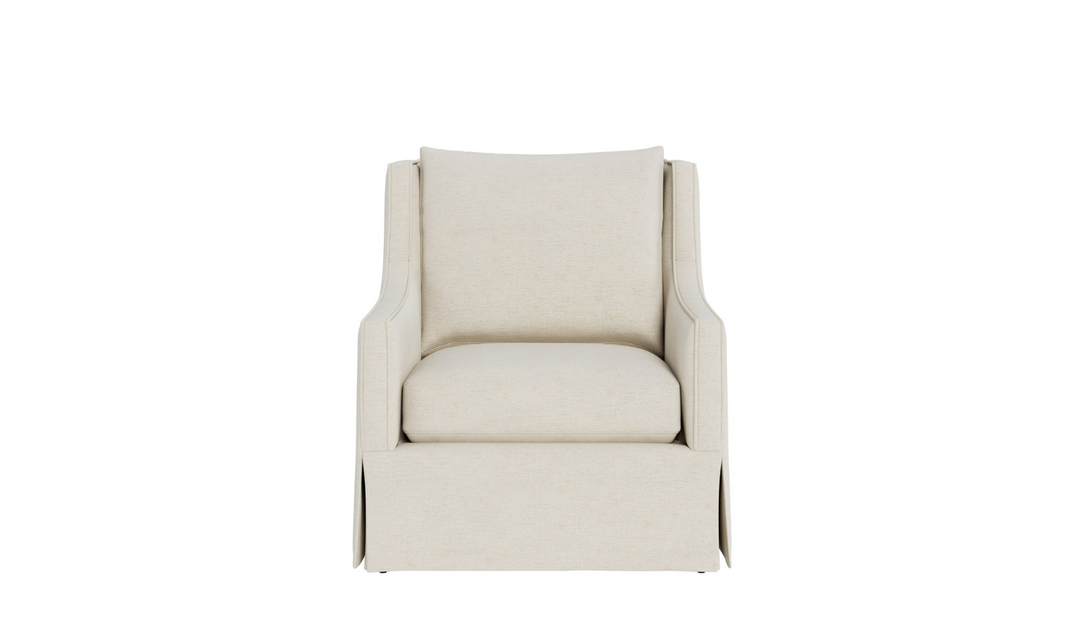 Universal Hudson Swivel Chair in Beige-jennifer furniture