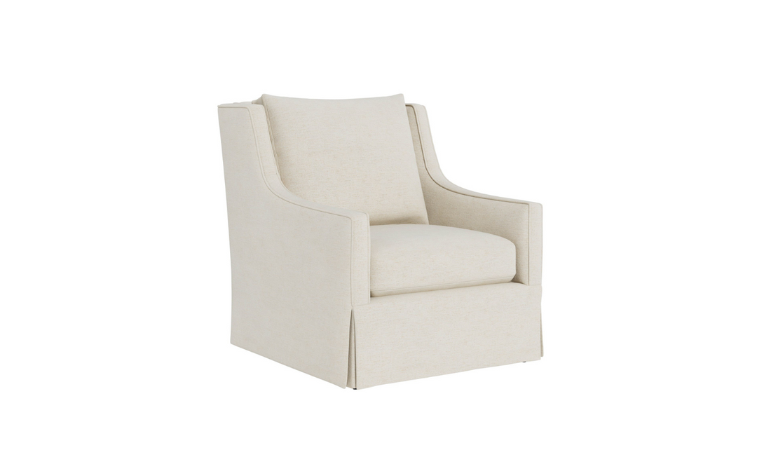 Universal Hudson Swivel Chair in Beige-jennifer furniture