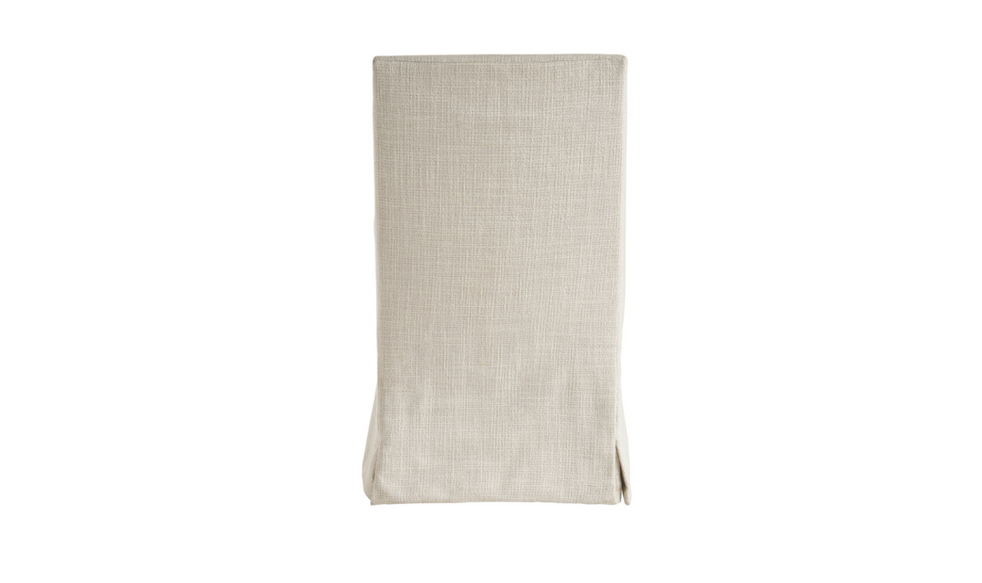 Universal Manning Slip Covered Chair With Upholstered Faux Slip-Covered