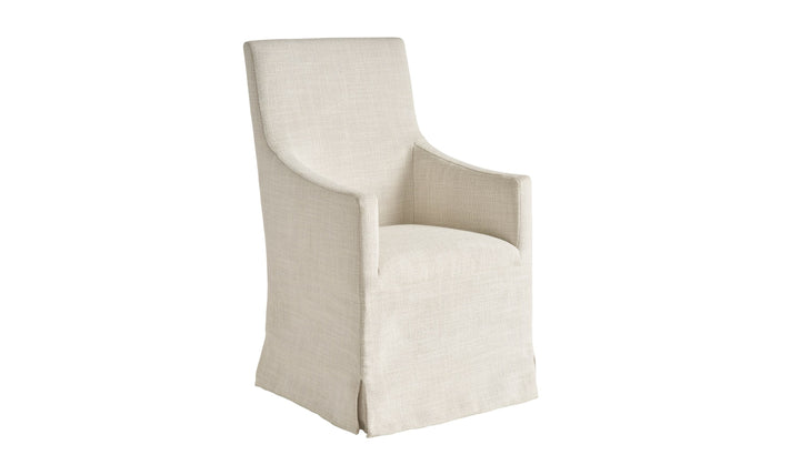 Universal Manning Slip Covered Chair With Upholstered Faux Slip-Covered-Jennifer Furniture
