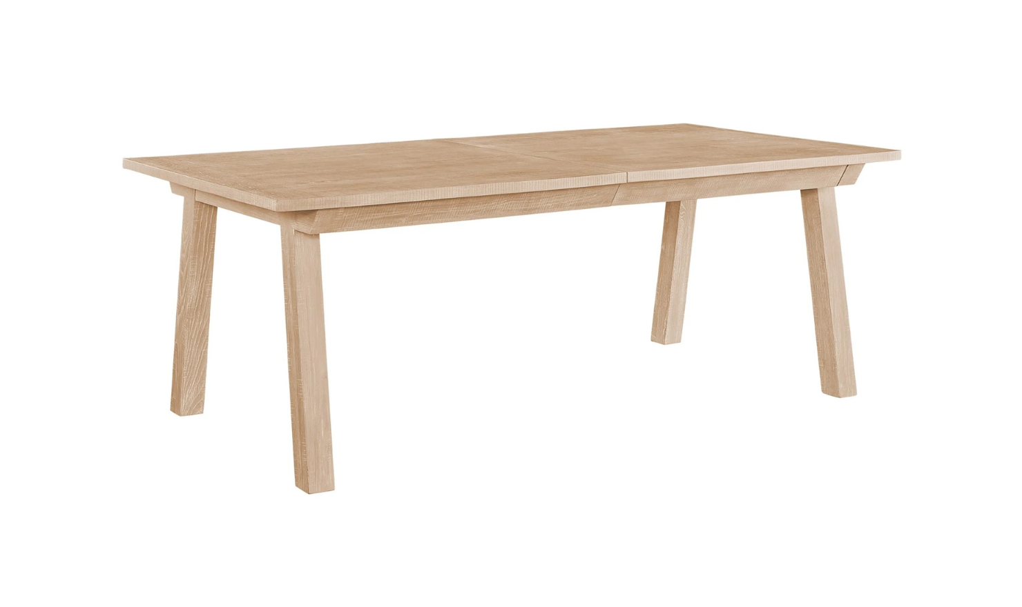 Universal Furniture Miller Wooden Dining Table in Oak Light Brown