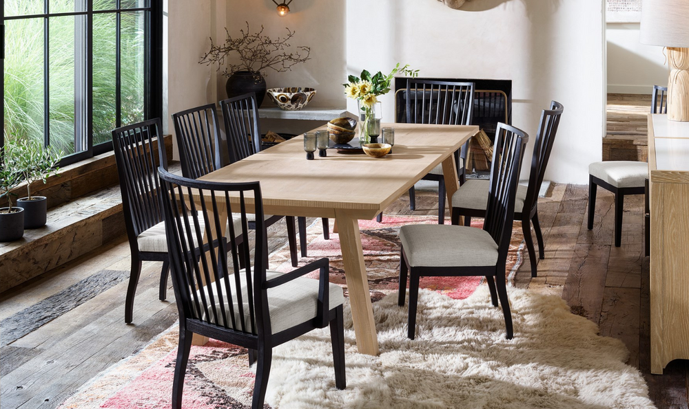 Universal Modern Classic Farmhouse Bowen Side Chair-jennifer furniture