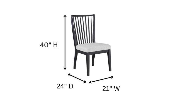 Universal Modern Classic Farmhouse Bowen Side Chair-jennifer furniture