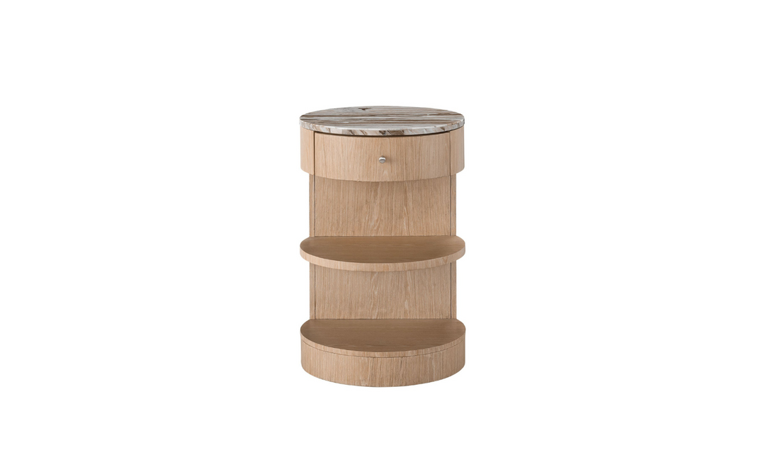 Universal Nomad Breeze Nightstand in Brown