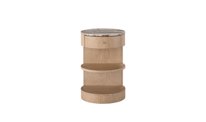 Universal Nomad Breeze Nightstand in Brown