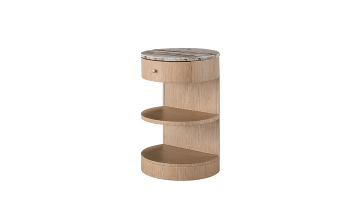 Universal Nomad Breeze Nightstand in Brown