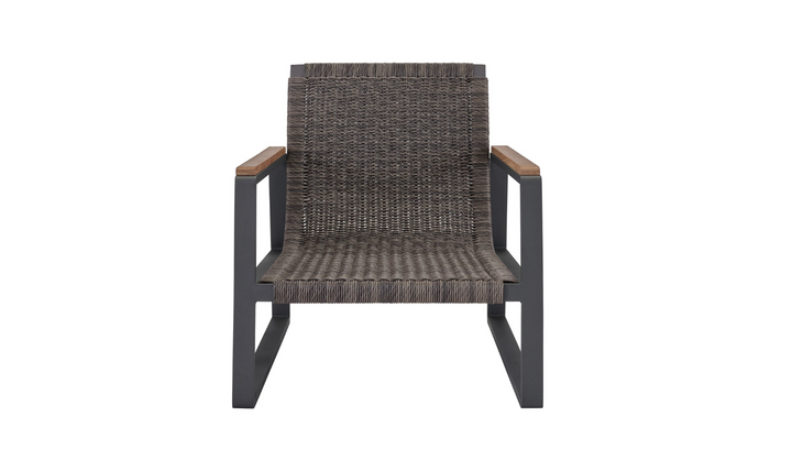 Universal Furniture San Clemente Outdoor Lounge Chair in Gray