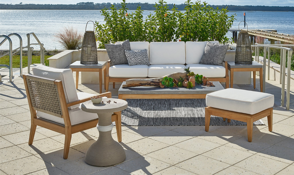 Universal Chesapeake Lounge Chair in White-jennifer furniture