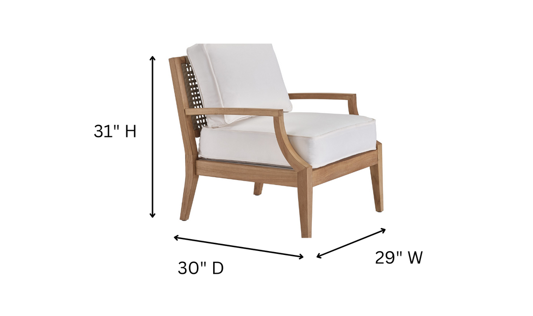 Universal Chesapeake Lounge Chair in White-jennifer furniture