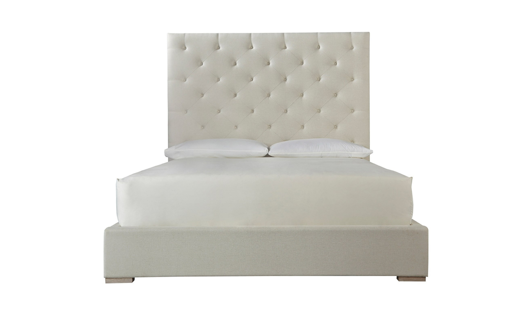Universal Furniture Brando Cal King Bed in Quartz finish-Jennifer Furniture