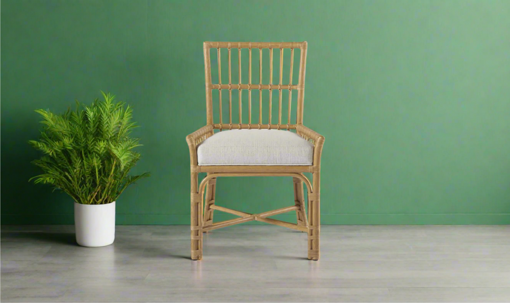 Universal Furniture Clearwater Low Arm Chair in White
