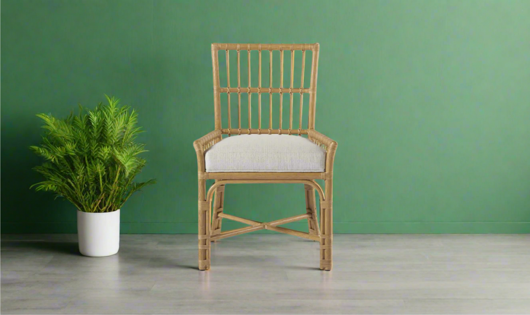 Universal Furniture Clearwater Low Arm Chair in White
