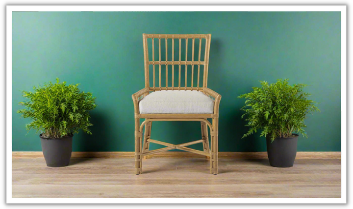 Universal Furniture Clearwater Fabric White Low Arm Chair