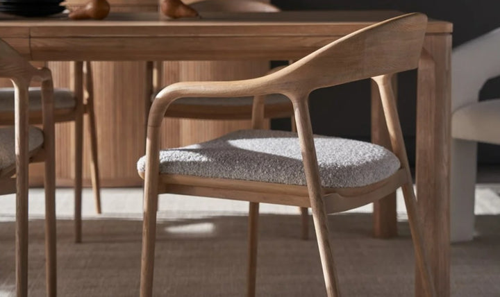 Universal Furniture Echo Wooden Dining Arm Chair-Jennifer Furniture