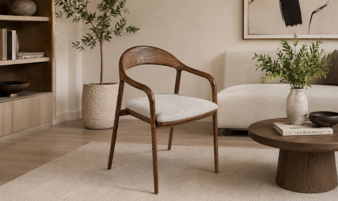 Universal Furniture Echo Wooden Dining Arm Chair-Jennifer Furniture