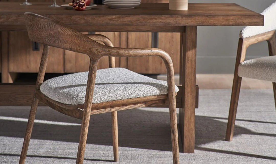 Universal Furniture Echo Wooden Dining Arm Chair-Jennifer Furniture