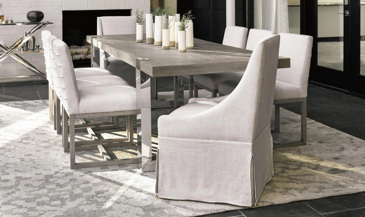 Universal Furniture Modern Townsend Castered Fabric Dining Chair