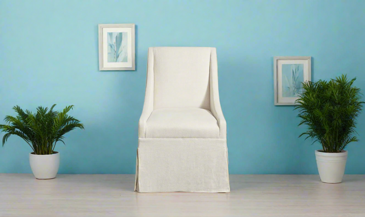 Universal Furniture Modern Townsend Castered Fabric Dining Chair