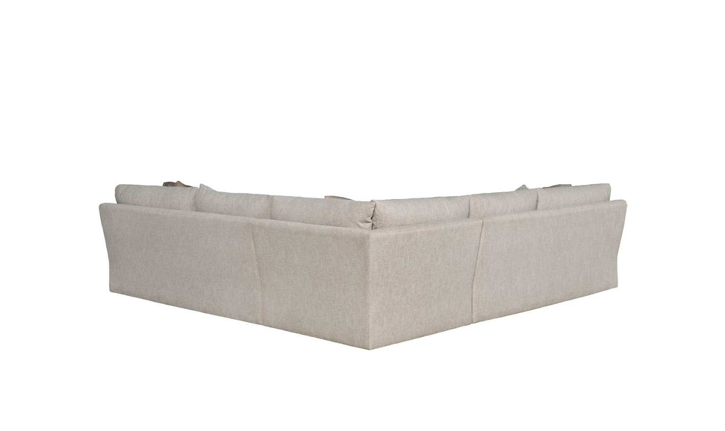 Universal Furniture Hadlee L-Shape Sectional Sofa in Beige