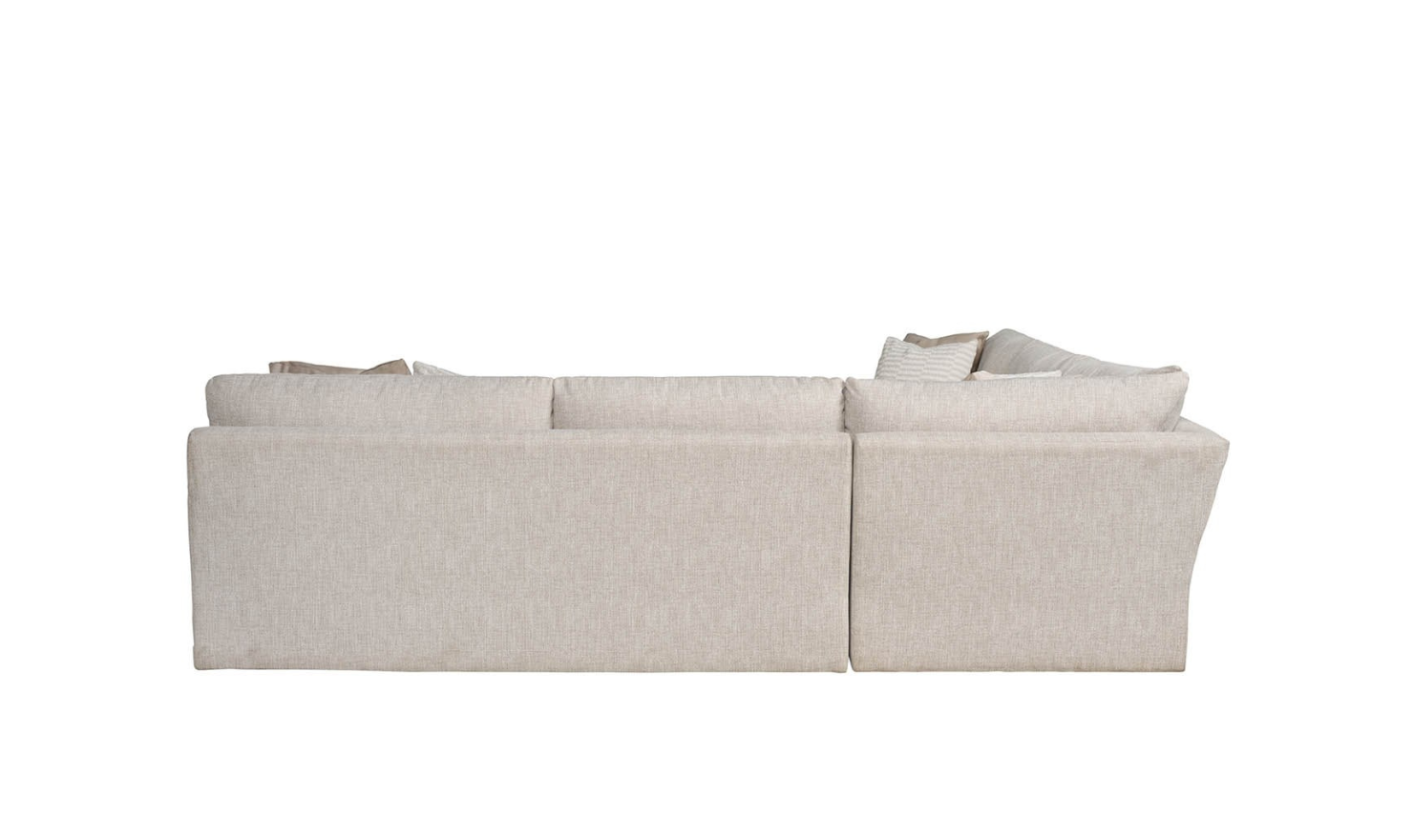 Universal Furniture Hadlee L-Shape Sectional Sofa in Beige
