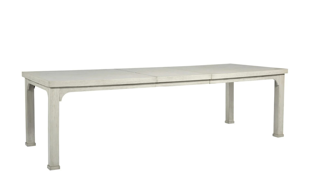 Universal Furniture Homecoming Expendable Dining Table in White