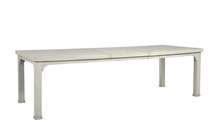 Universal Furniture Homecoming Expendable Dining Table in White