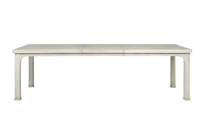 Universal Furniture Homecoming Expendable Dining Table in White
