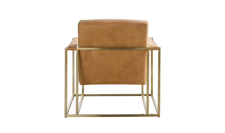 Universal Furniture Jensen Sandstone Leather Accent Chair-Jennifer Furniture
