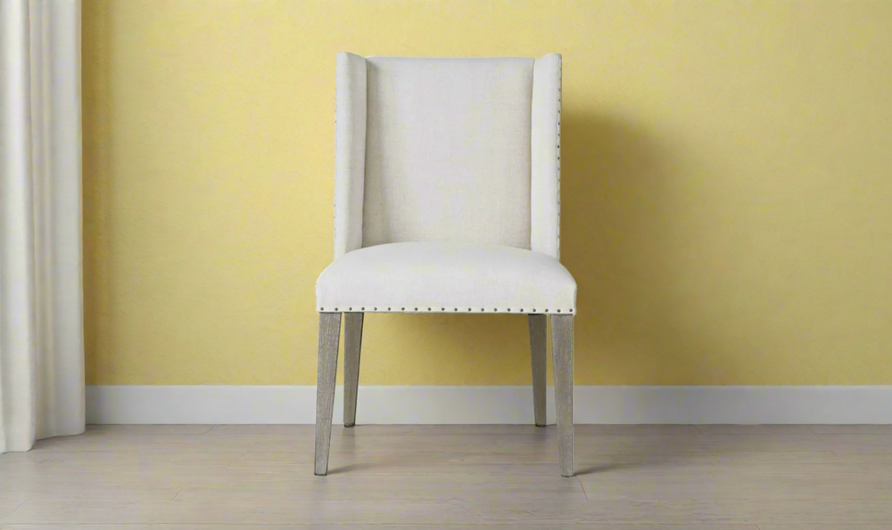 Universal Furniture Tyndall Fabric Dining Chair in Cream