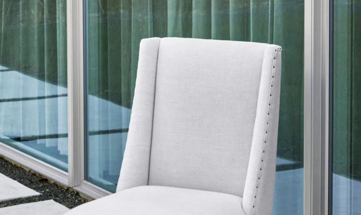 Universal Furniture Tyndall Fabric Dining Chair in Cream