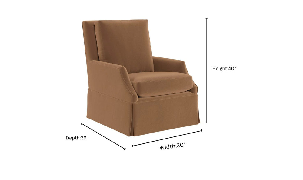 Universal Jocelyn Swivel Glider Chair